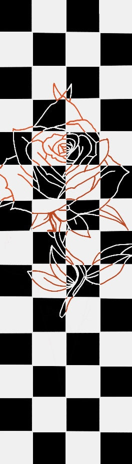 Checkerboard Roses